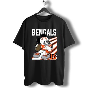 Cincinnati Bengals Mickey Mouse Disney NFL T-Shirt