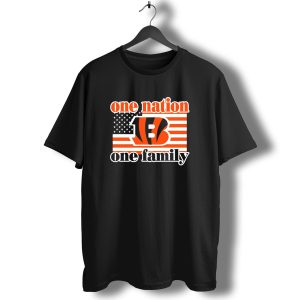 Cincinnati Bengals One Nation One Family T-Shirt