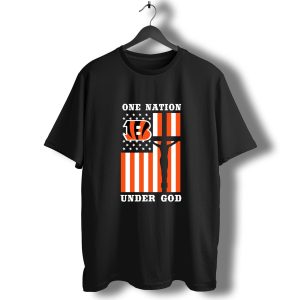 Cincinnati Bengals One Nation Under God T-Shirt