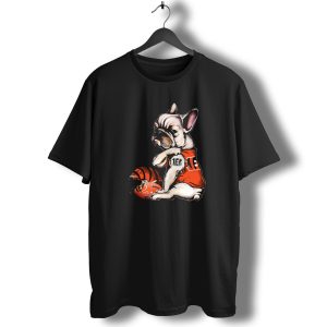 Cincinnati Bengals Pug Helmet Football 18 T-Shirt