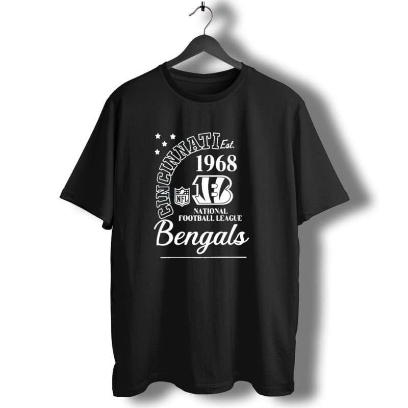 Cincinnati Bengals Starter Nfl Est 1968 Arch T Shirt 1 T Shirt 1
