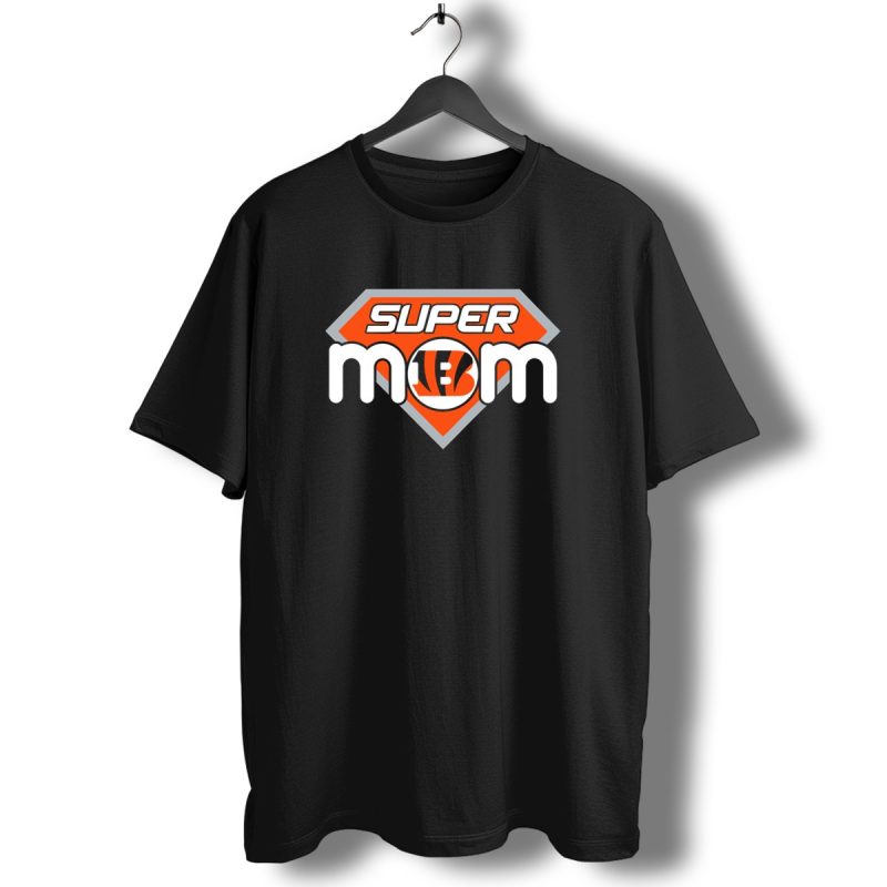 Cincinnati Bengals Super Mom Nfl Fan T Shirt 1 T Shirt 1
