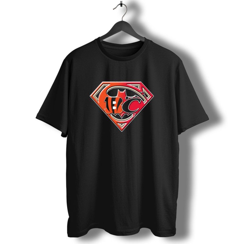 Cincinnati Bengals Superman Batman T Shirt 1 T Shirt 1