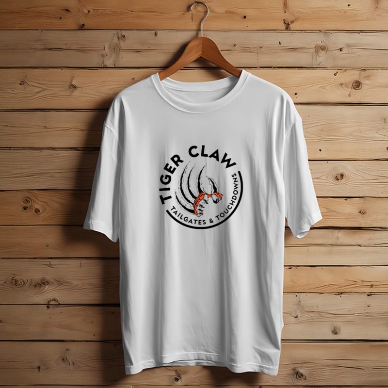 Cincinnati Bengals Tiger Claw Tailgates And Touchdowns T Shirt 1 T Shirt 1