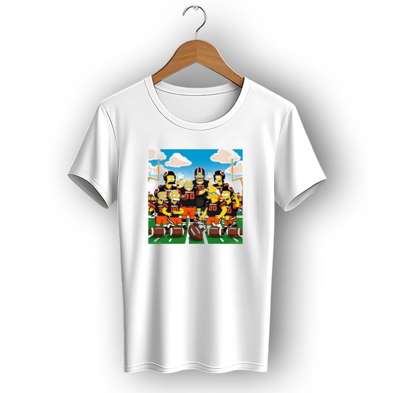 Cincinnati Bengals Vs Dallas Cowboys Simpsons Characters Week 14 Dec 9 T Shirt 1 T Shirt 1