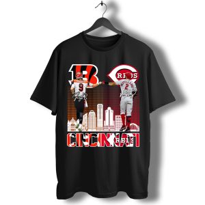 Cincinnati burrow 9 and castellanos 2 T-Shirt