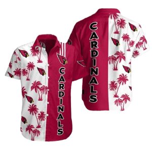 Classic Cardinals Paradise Pink And White Hawaiian Shirt
