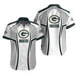 Classic Game Day Green Bay Packers Striped Hawaiian Shirt