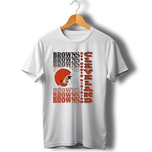 Cleveland Browns AFC North Division Browns Helmet T-Shirt
