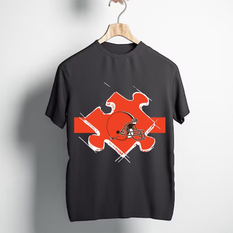 Cleveland Browns Autism T Shirt T Shirt 1