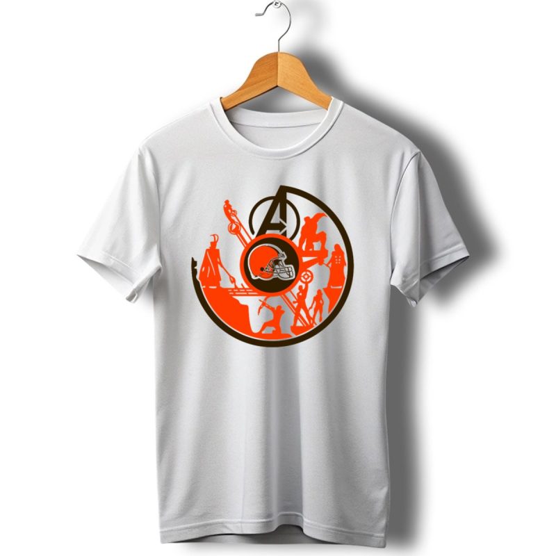Cleveland Browns Avengers Mashup T Shirt 1 T Shirt 1