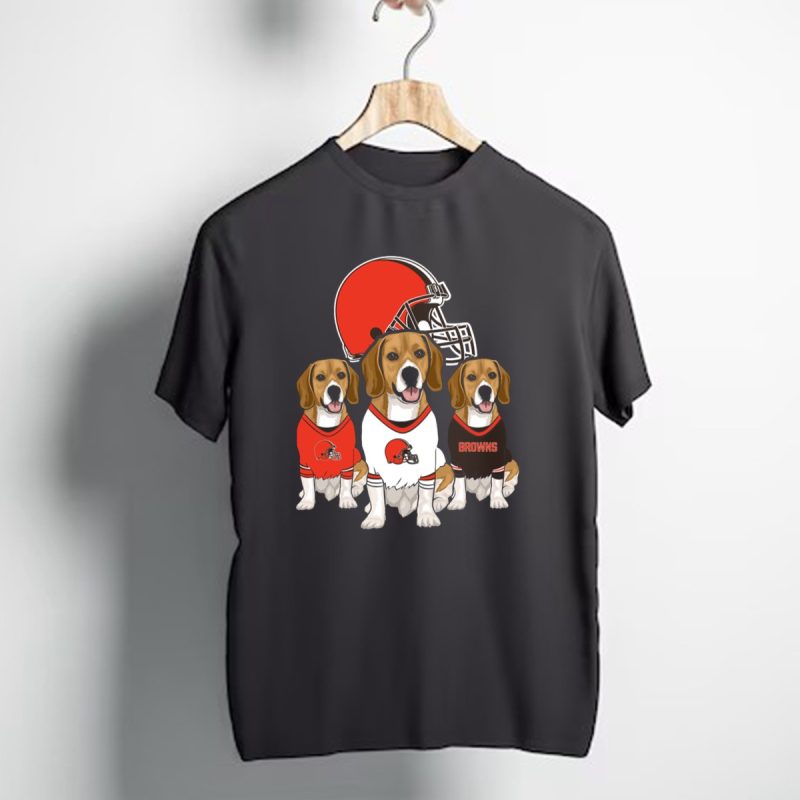 Cleveland Browns Beagles T Shirt 1 T Shirt 1