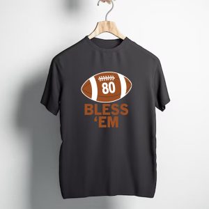 Cleveland Browns Bless Em 80 Football T-Shirt