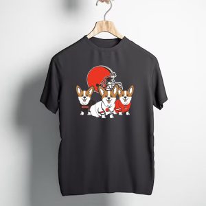 Cleveland Browns Corgi T-Shirt