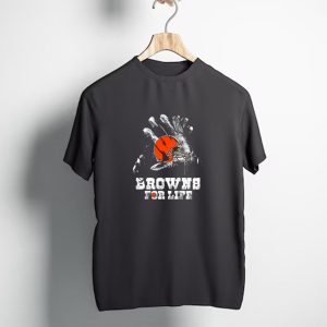 Cleveland Browns For Life Helmet T-Shirt