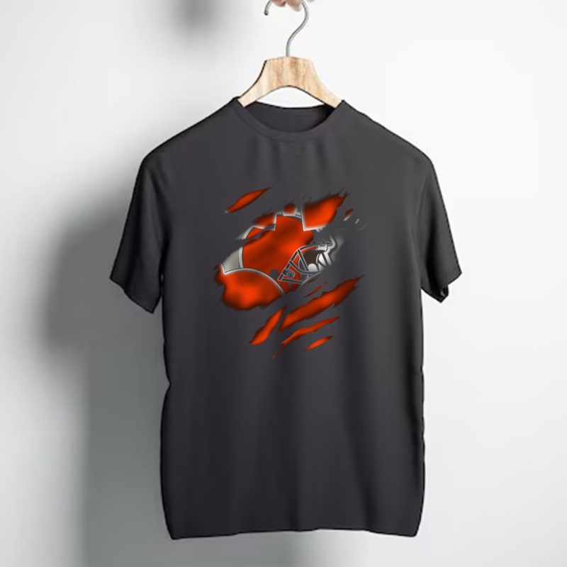 Cleveland Browns Helmet Claw Marks T Shirt 1 T Shirt 1