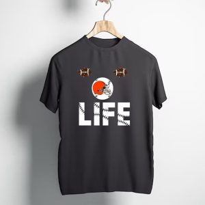 Cleveland Browns Helmet For Life Football Fan T-Shirt