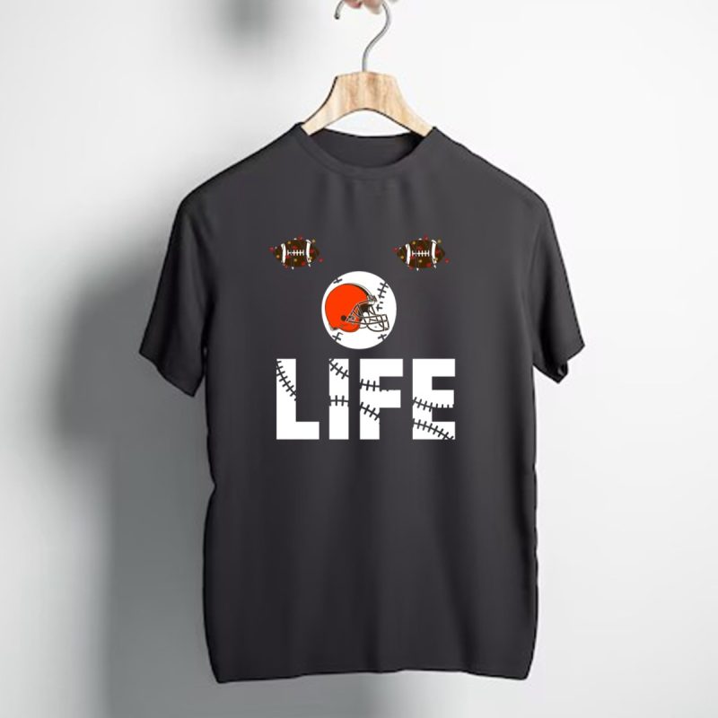 Cleveland Browns Helmet For Life Football Fan T Shirt 1 T Shirt 1