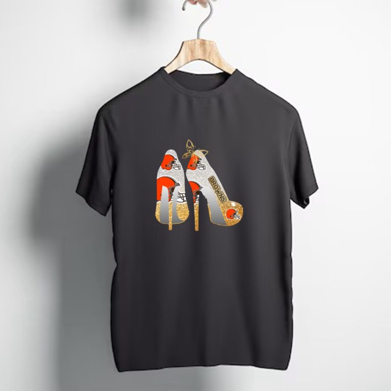 Cleveland Browns High Heels Helmets Bold Browns Fan T Shirt 1 T Shirt 1