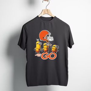 Cleveland Browns Minions Go Helmet T-Shirt
