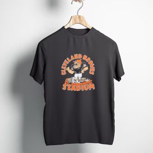 Cleveland Browns Stadium NFL Football Mascot T-Shirt