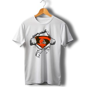 Cleveland Browns Superman Logo Mashup T-Shirt