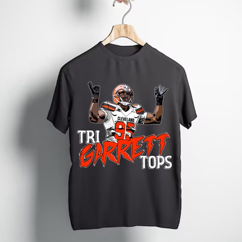 Cleveland Browns Tri Garrett Tops T Shirt T Shirt 1