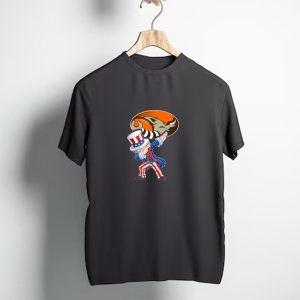 Cleveland Browns Uncle Sam Dabbing Football 4Th Of July T-Shirt