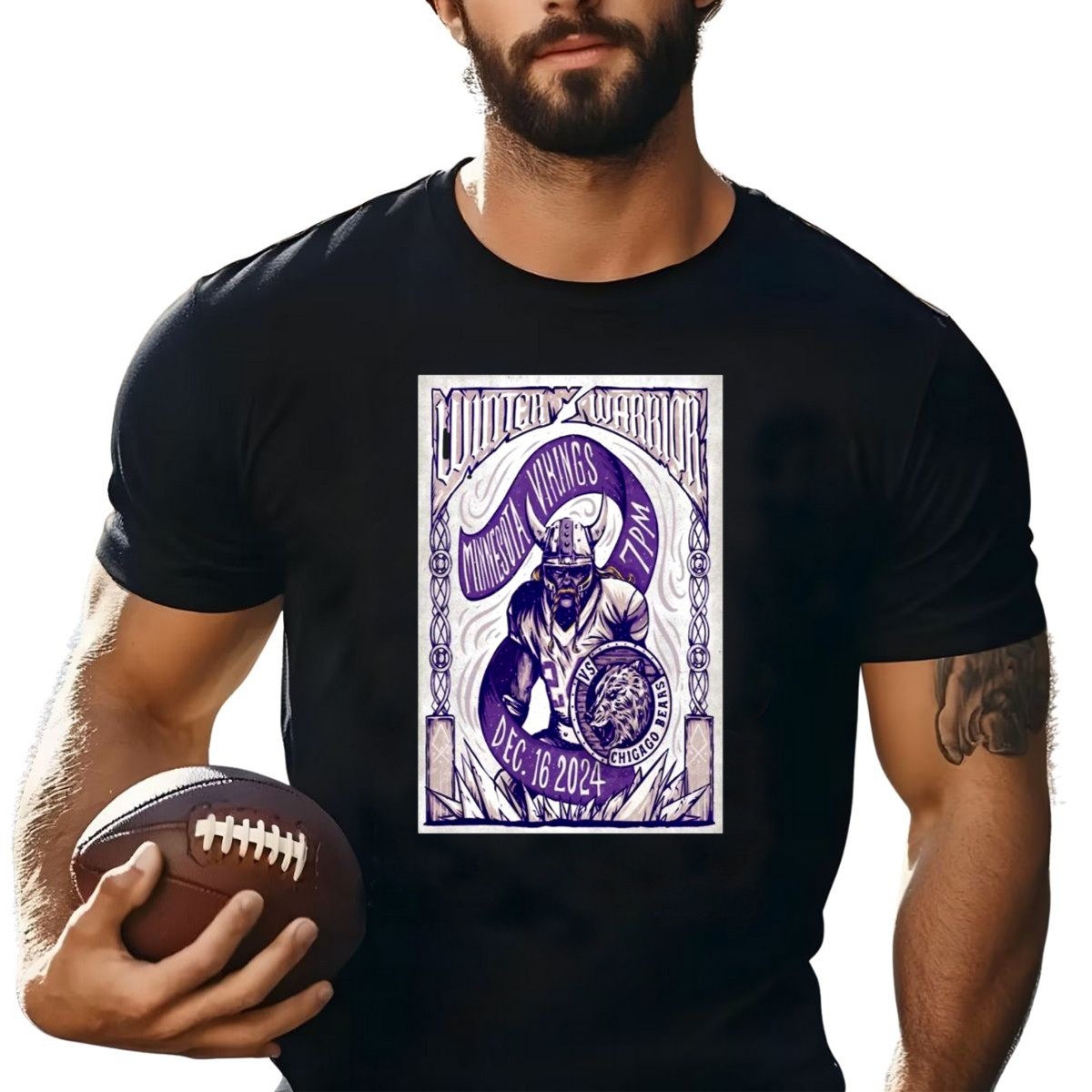 Clutch-Warrior-Minnesota-Vikings-Vskids-t-shirt-fChicago-Bears-Dec-16-2024-7Pm-T-Shirt-1_t-shirt-1_2