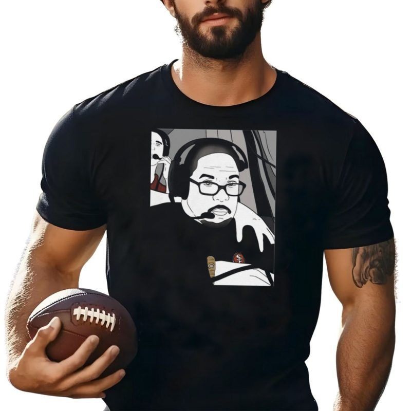 Coach Steve Wilks San Francisco 49Ers Headset T Shirt T Shirt 1