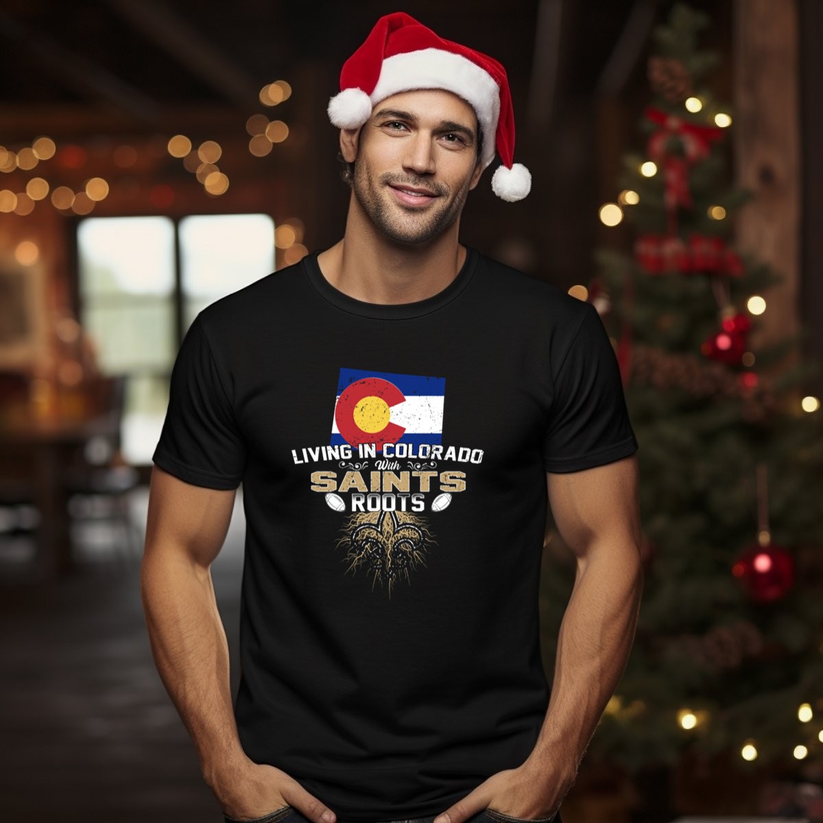 Colorado-Flag-Living-In-Colorado-With-Saints-Roots-Fleur-De-Lis-Football-Graphics-T-Shirt-1_t-shirt-1_2