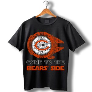 Come To The Bears Side Star Wars Chicago Bears T-Shirt
