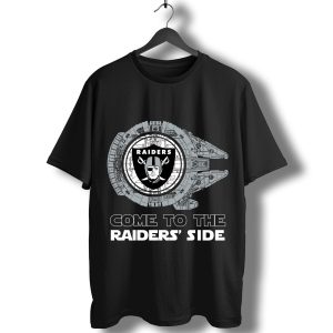 Come To The Las Vegas Raiders' Side Star Wars Millennium Falcon T-Shirt