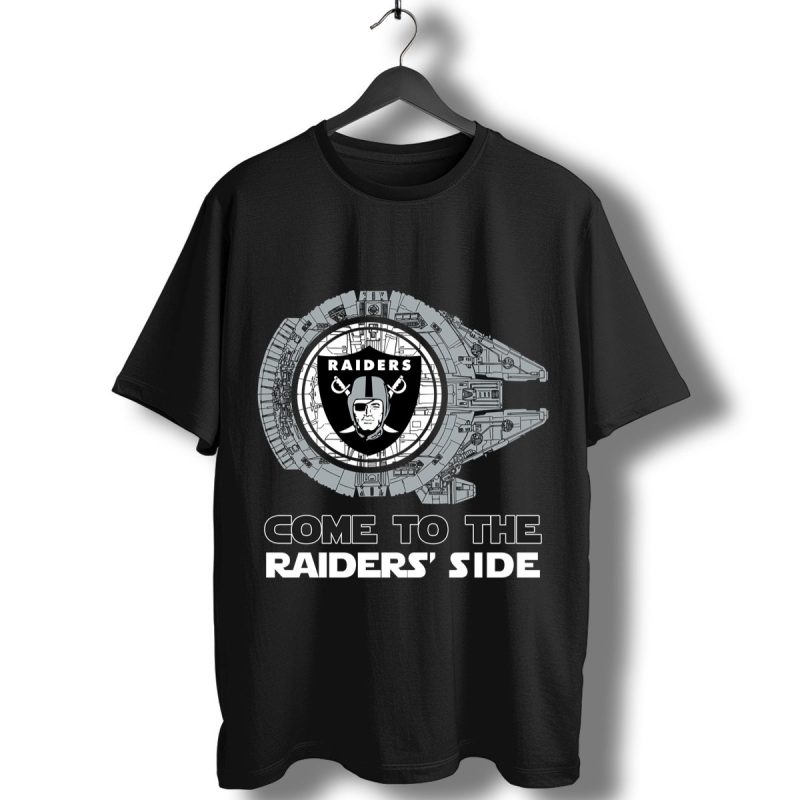 Come To The Las Vegas Raiders Side Star Wars Millennium Falcon T Shirt T Shirt 1