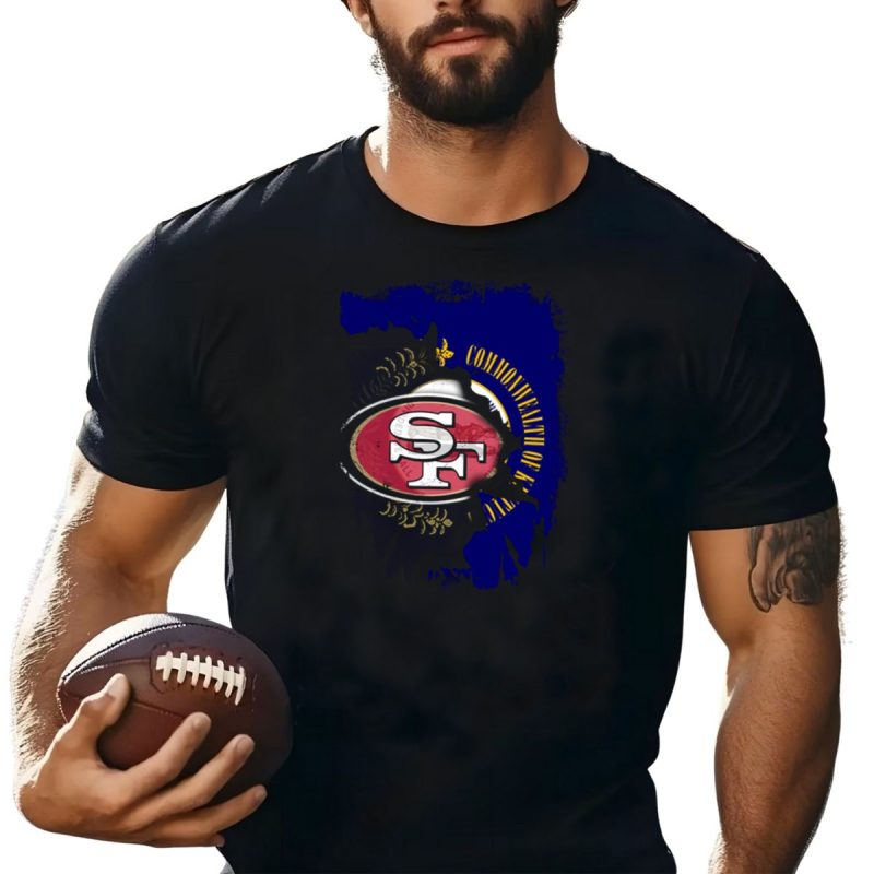 Commonwealth Of Kentucky With 49Ers Sf T Shirt T Shirt 1
