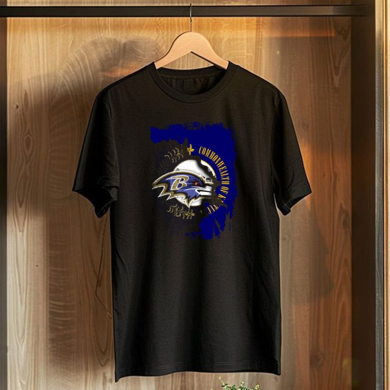 Commonwealth Of Kentucky Baltimore Ravens Ravens T Shirt 1 T Shirt 1