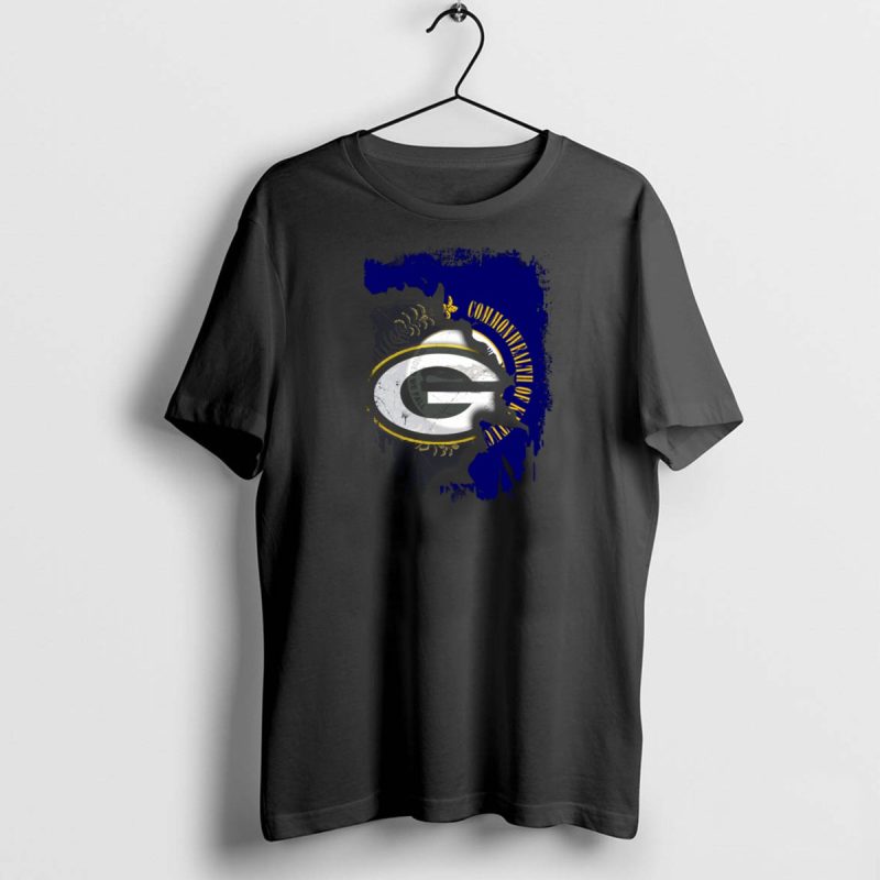 Commonwealth Of Kentucky Green Bay Packers T Shirt 1 1 T Shirt 1 1 1