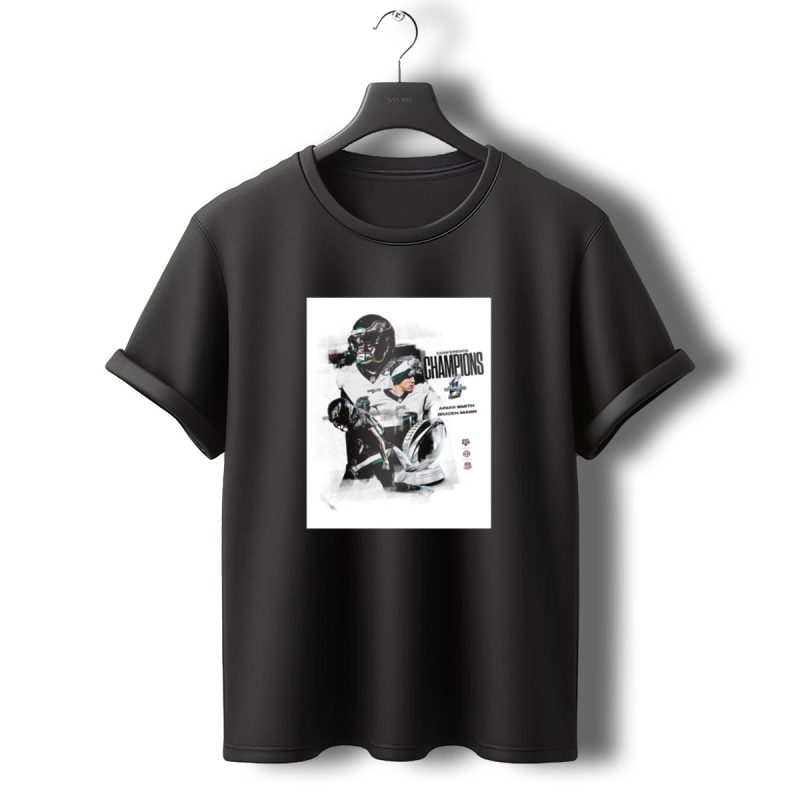 Conference Champions Philadelphia Eagles Ainias Smith Braden Mann Texas Am Football T Shirt T Shirt 0 1
