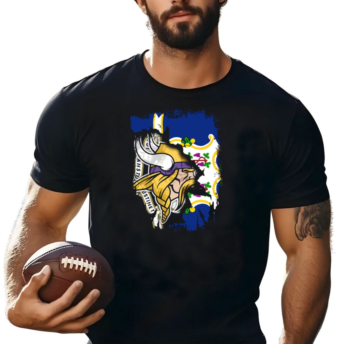 Connecticut-State-Flag-Blended-With-Vikings-Football-Team-T-Shirt-1_t-shirt-4_5