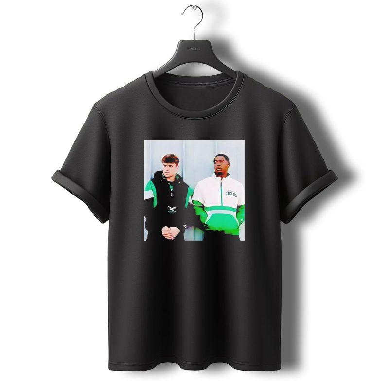 Cooper Dejean Quinyon Mitchell Eagles Football Gear T Shirt T Shirt 0 1