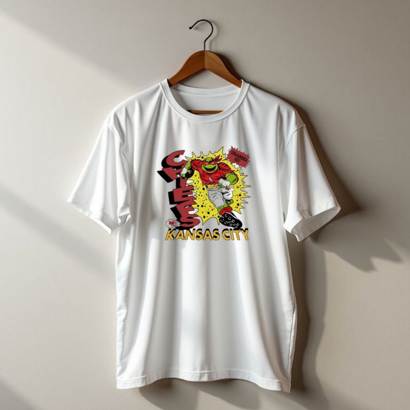 Cowabunga Kc Teenage Mutant Ninja Turtles Raphael Kansas City Chiefs T Shirt T Shirt 1 1