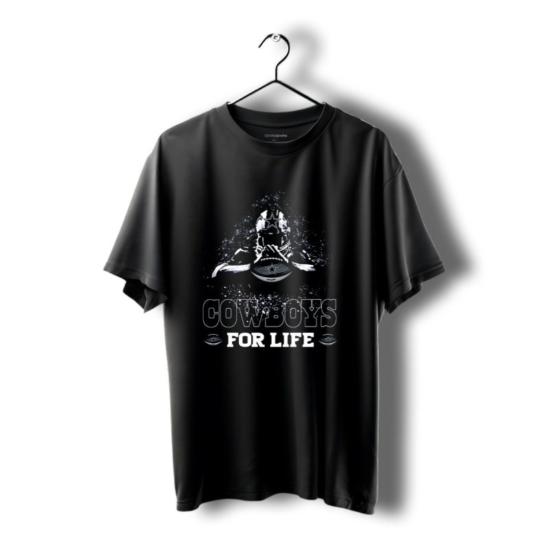 Cowboys For Life Dallas Cowboys Football Helmet Star Logo Blue T Shirt 1 T Shirt 1 1