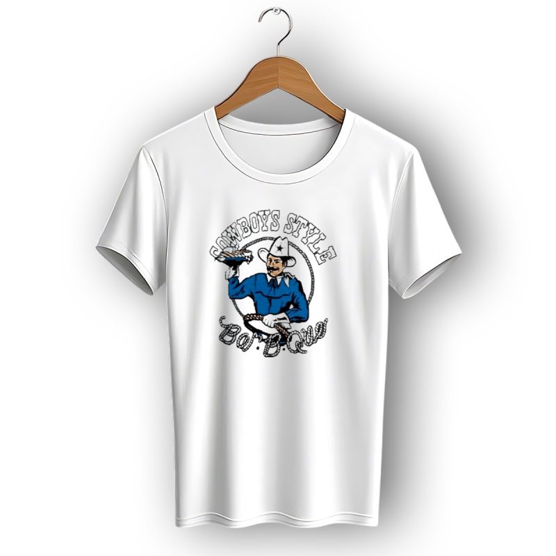 Cowboys Style Bar B Que Homage Royal Dallas Cowboys X Guy Fieris Flavortown Tri Blend T Shirt 1 T Shirt 1