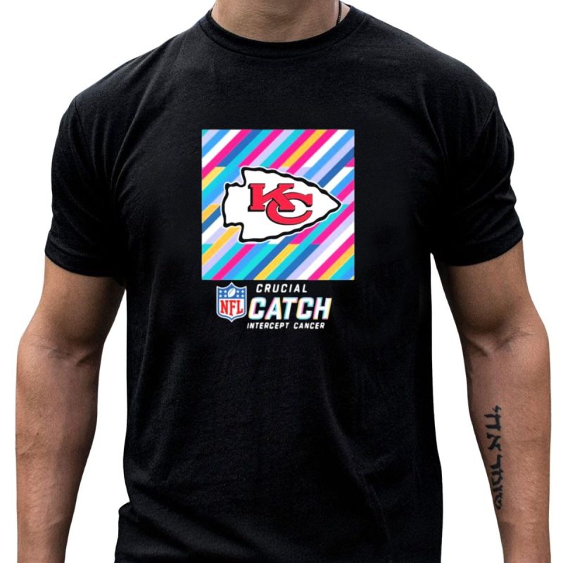 Crucial Catch Intercept Cancer Kansas City Chiefs T Shirt T Shirt 1 1