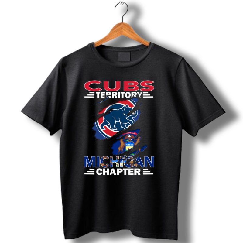 Cubs Territory Michigan Chapter Chicago Bears Michigan Fans T Shirt 1 T Shirt 1