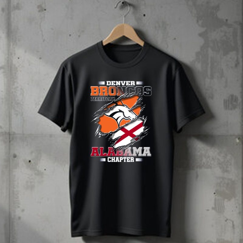 Denver Broncos Territory Alabama Chapter T Shirt 1 T Shirt 1
