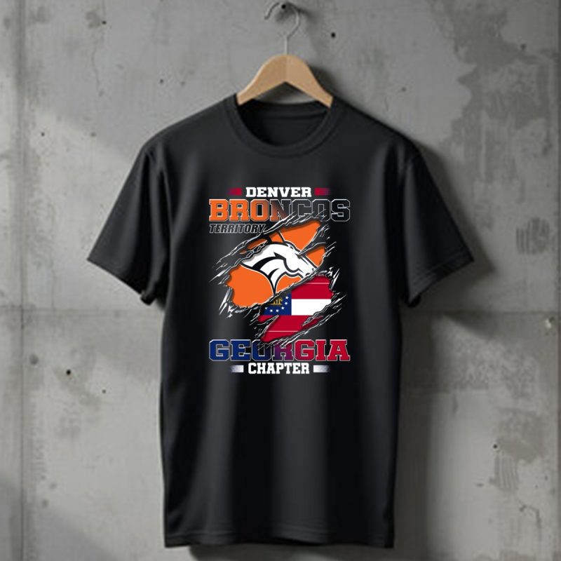 Denver Broncos Territory Georgia Chapter T Shirt 1 T Shirt 1