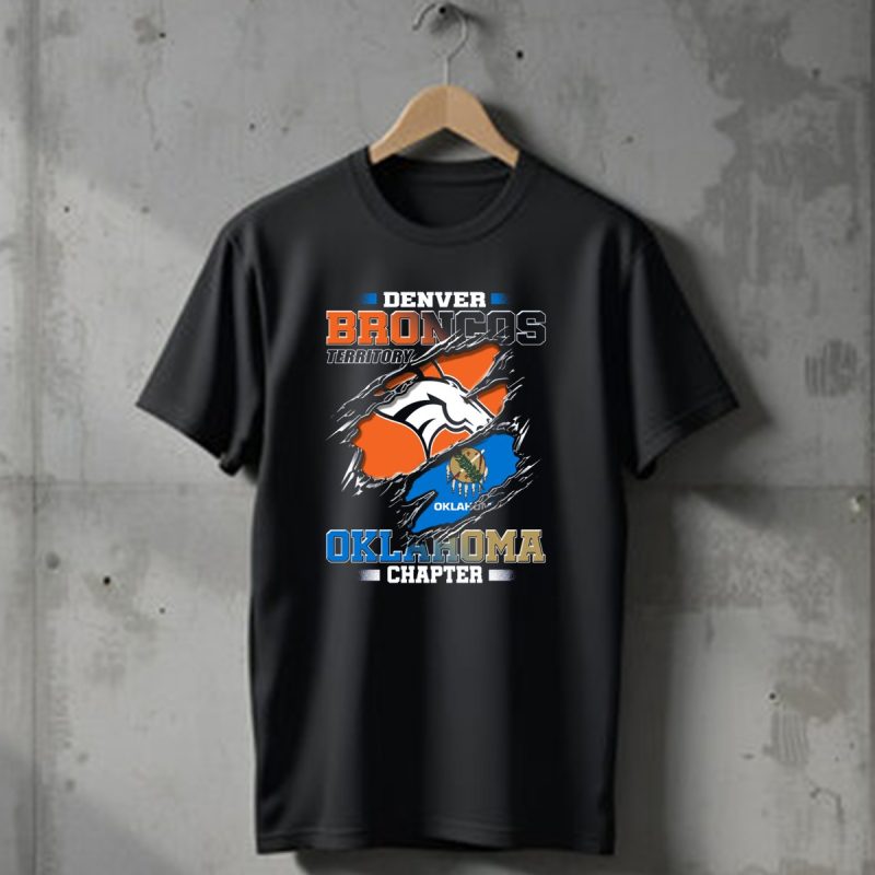 Denver Broncos Territory Oklahoma Chapter T Shirt 1 T Shirt 1