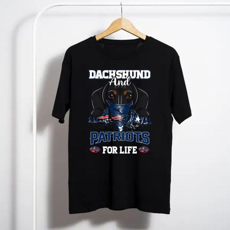 Dachshund And Patriots For Life T Shirt T Shirt 1