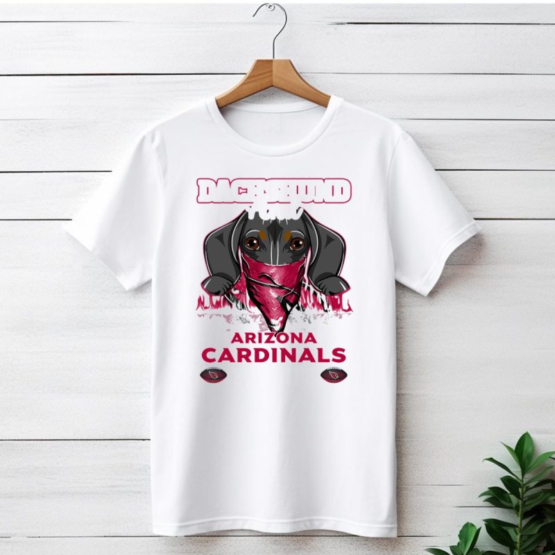 Dachshund And Arizona Cardinals For Life T Shirt 1 T Shirt 1
